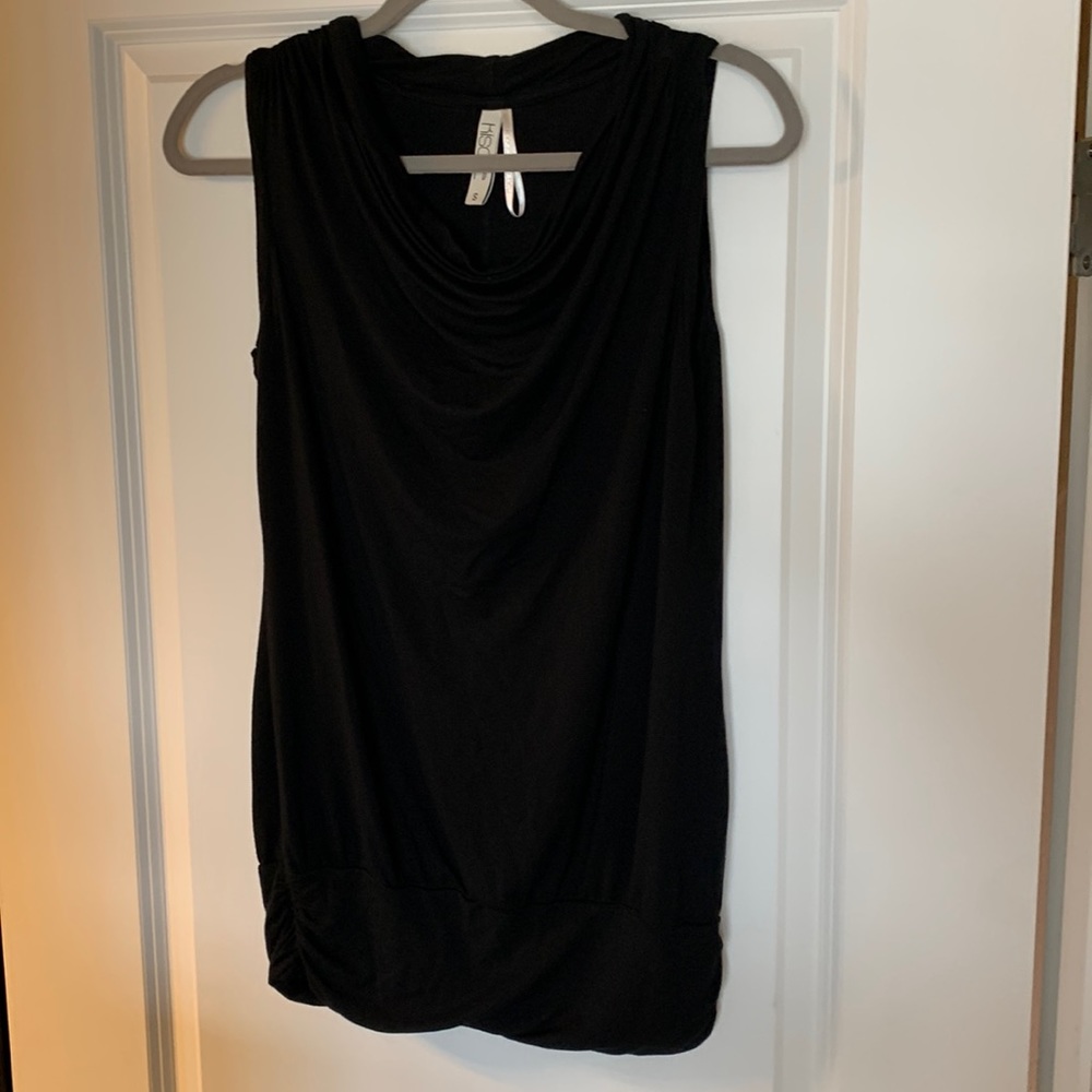 Kische Black Tunic Tank Too Women’s Small